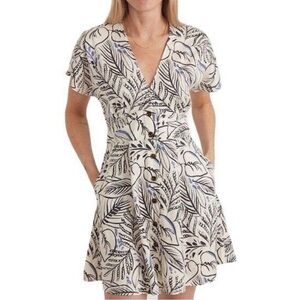 Marine Layer blue floral dress, sz M
